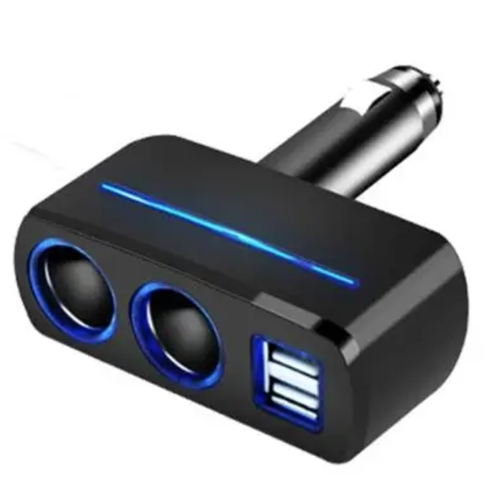 Adaptor priza dubla USB Q T178 pentru bricheta auto